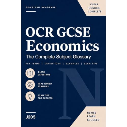 Cover of Academic Vocabulary: OCR GCSE Economics (J205): The Complete Subject Glossary