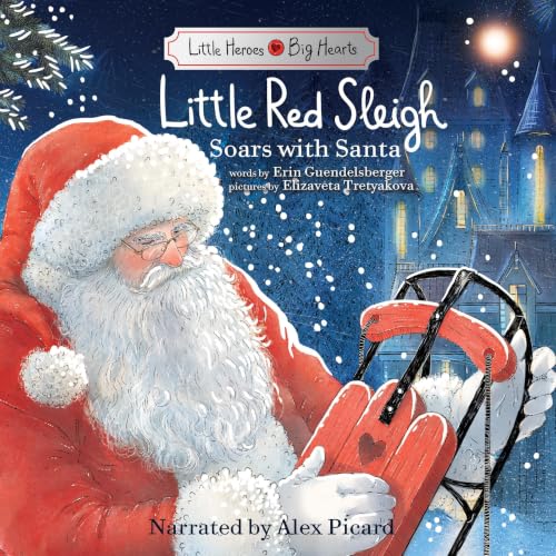 Cover of Little Red Sleigh Soars with Santa
