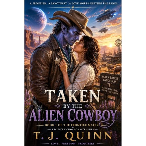 Cover of Taken by the Alien Cowboy