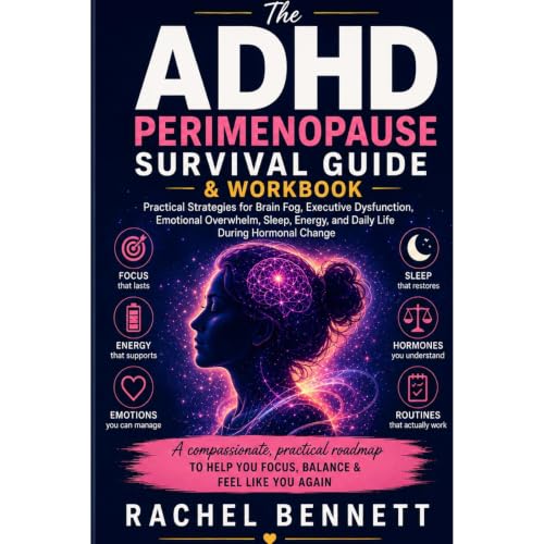 Cover of The ADHD Perimenopause Survival Guide & Workbook