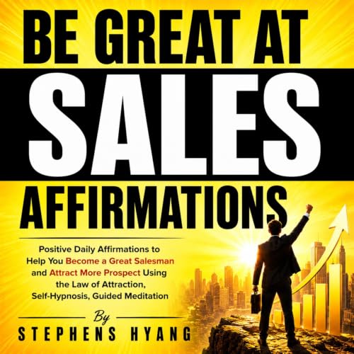 Cover of Be Great at Sales Affirmations