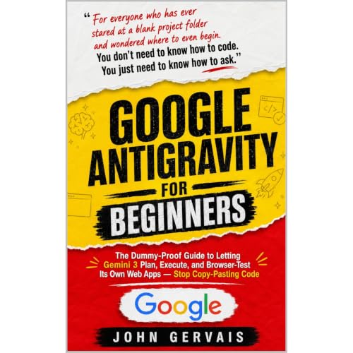 Cover of Google Antigravity For Beginners