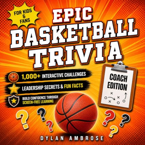 Cover of Epic Basketball Trivia for Kids & Fans