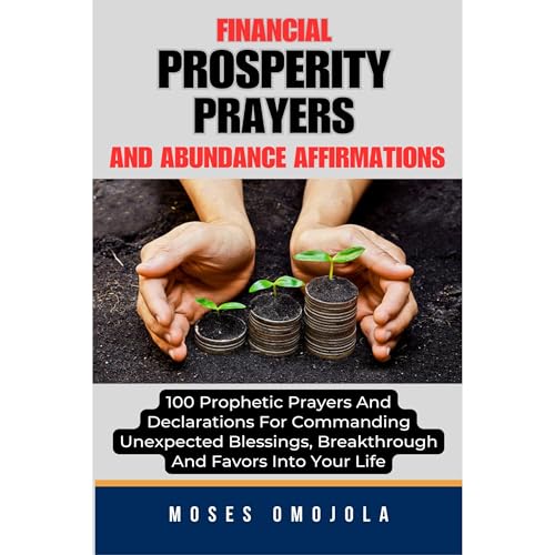 Cover of Financial Prosperity Prayers And Abundance Affirmations: 100 Prophetic Prayers And Declarations For Commanding Unexpected Blessings, Breakthrough And Favors Into Your Life
