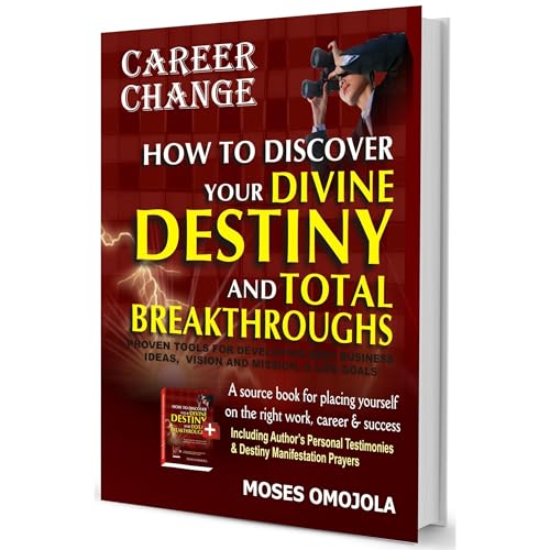 Cover of Career Change: How To Discover Your Divine Destiny And Total Breakthroughs - Proven Tools for Developing Best Business Ideas, Vision and Mission, and Life Goals