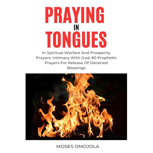 Cover of Praying In Tongues In Spiritual Warfare And Prosperity Prayers: Intimacy With God; 80 Prophetic Prayers For Release Of Detained Blessings