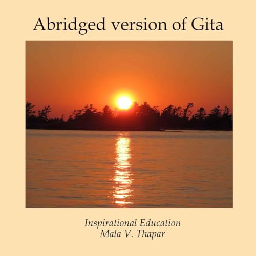 Cover of Abridged Version of Gita