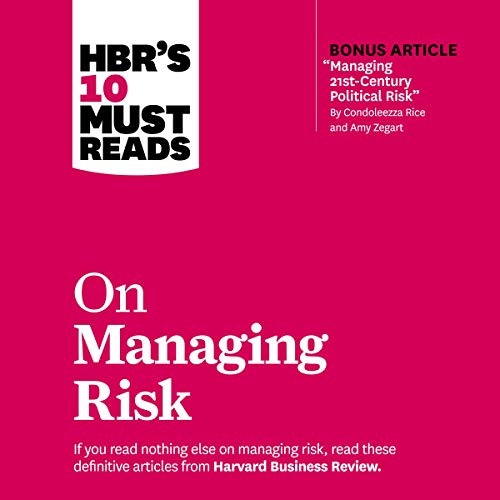 Cover of HBR's 10 Must Reads on Managing Risk