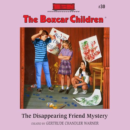 Cover of The Disappearing Friend Mystery