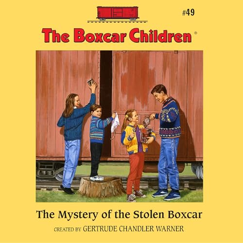 Cover of The Mystery of the Stolen Boxcar