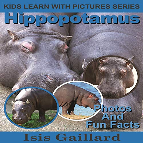 Cover of Hippopotamus: Photos and Fun Facts for Kids
