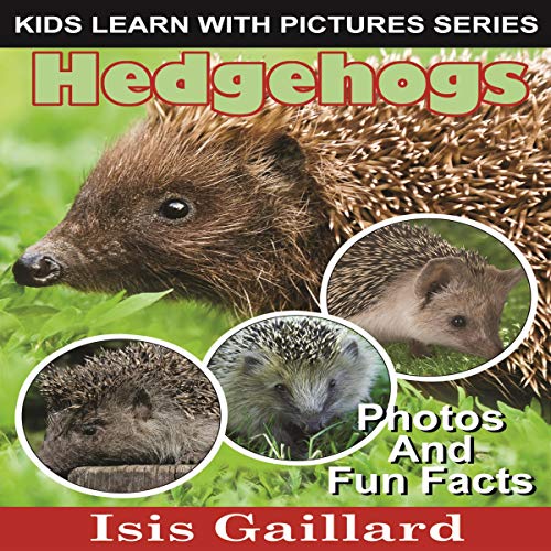 Cover of Hedgehogs: Photos and Fun Facts for Kids