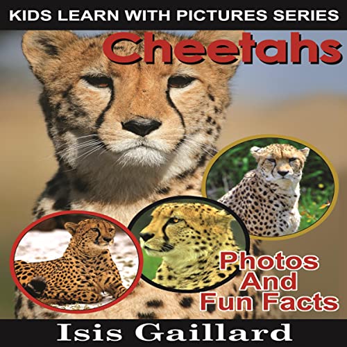 Cover of Cheetahs: Photos and Fun Facts for Kids