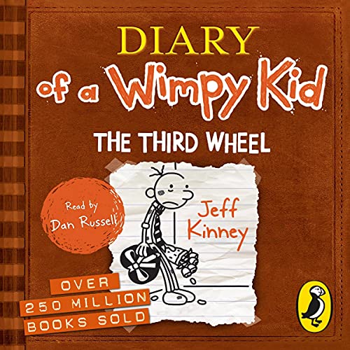 Cover of Diary of a Wimpy Kid: The Third Wheel (Book 7)