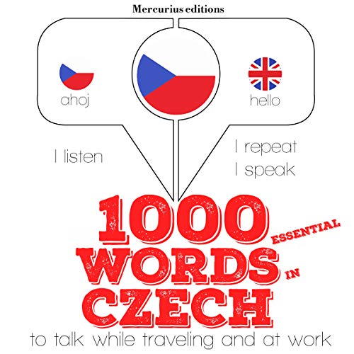 Cover of 1000 essential words in Czech