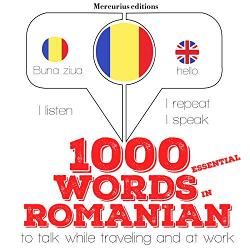 Cover of 1000 essential words in Romanian