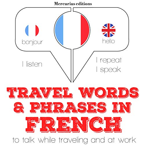 Cover of Travel words and phrases in French