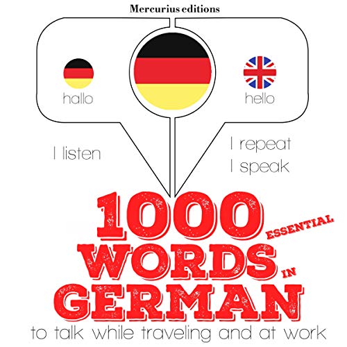 Cover of 1000 essential words in German