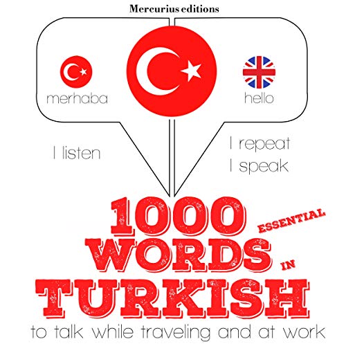 Cover of 1000 essential words in Turkish