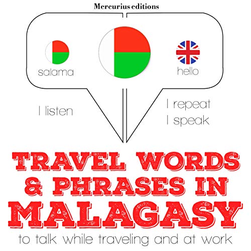 Cover of Travel words and phrases in Malagasy