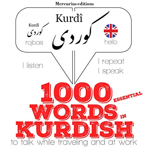 Cover of 1000 essential words in Kurdish