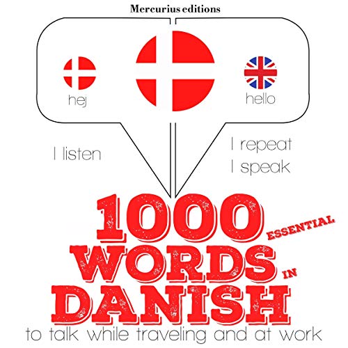 Cover of 1000 essential words in Danish