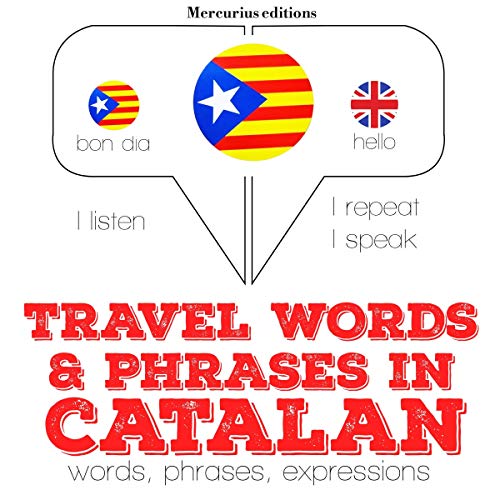 Cover of Travel words and phrases in Catalan