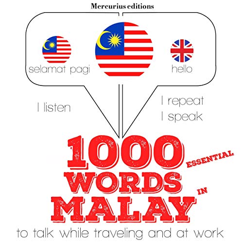 Cover of 1000 essential words in Malay