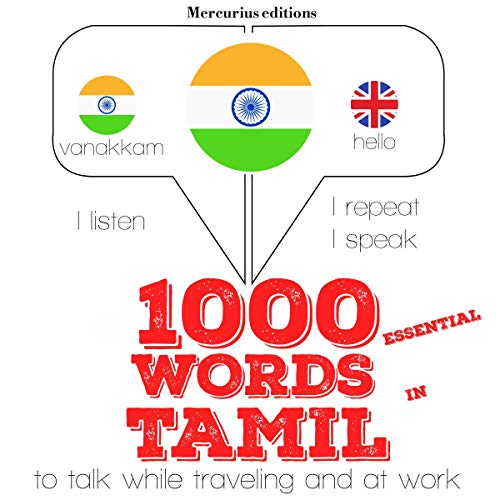 Cover of 1000 essential words in Tamil