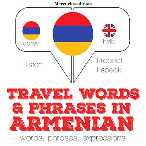 Cover of Travel words and phrases in Armenian