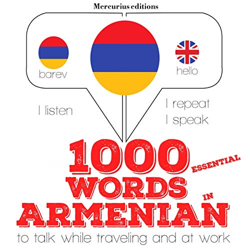 Cover of 1000 essential words in Armenian