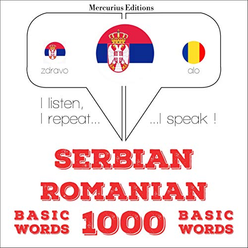 Cover of Serbian - Romanian. 1000 basic words