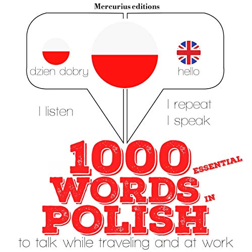 Cover of 1000 essential words in Polish