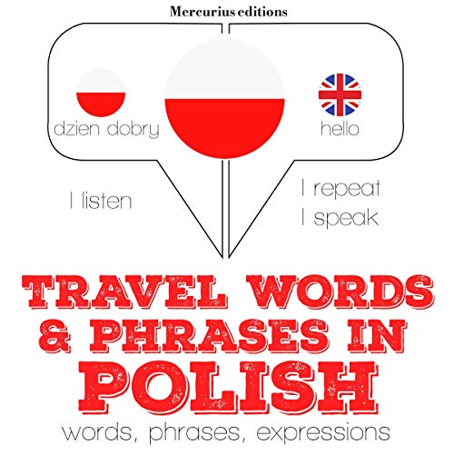 Cover of Travel words and phrases in Polish
