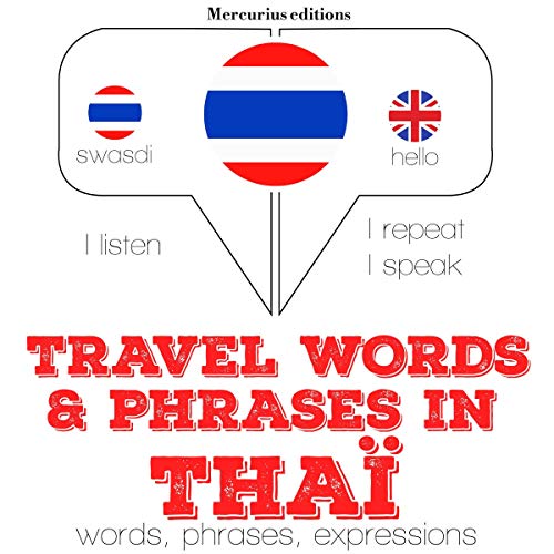 Cover of Travel words and phrases in Thai