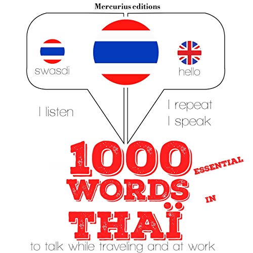 Cover of 1000 essential words in Thai