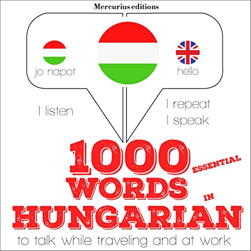 Cover of 1000 essential words in Hungarian