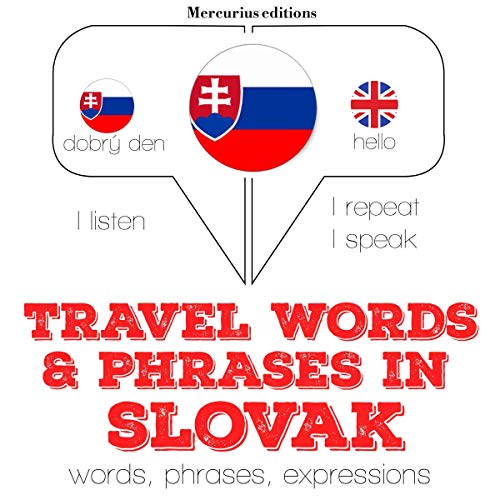Cover of Travel words and phrases in Slovak
