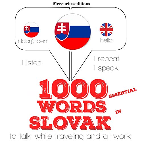Cover of 1000 essential words in Slovak