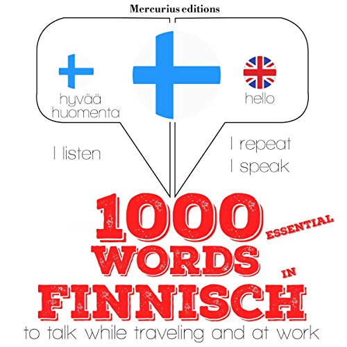 Cover of 1000 essential words in Finnish