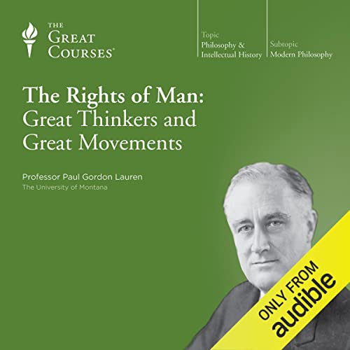 Cover of The Rights of Man: Great Thinkers and Great Movements