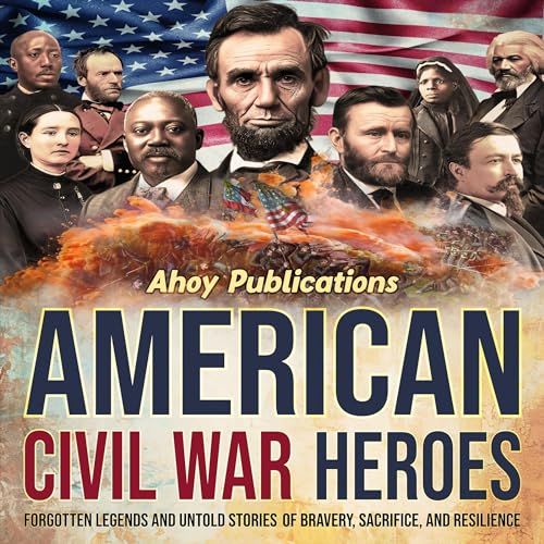 Cover of American Civil War Heroes: Forgotten Legends and Untold Stories of Bravery, Sacrifice, and Resilience