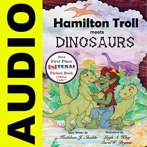 Cover of Hamilton Troll Meets Dinosaurs