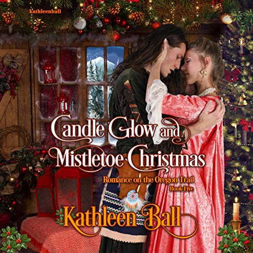 Cover of Candle Glow and Mistletoe Christmas (A Christian Romance)