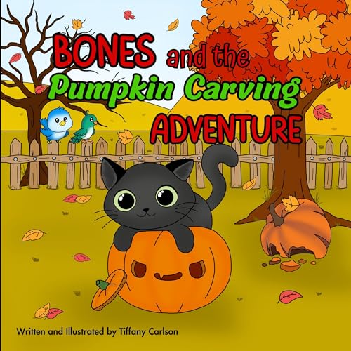 Cover of Bones and the Pumpkin Carving Adventure