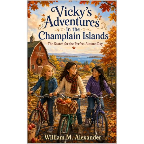 Cover of Vicky's Adventure in the Champlain Islands