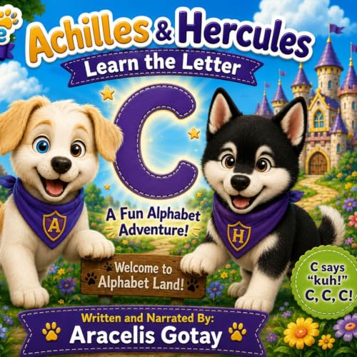 Cover of Achilles and Hercules Learn the Letter C