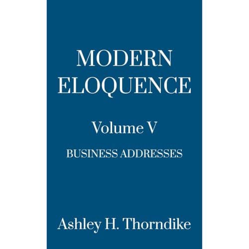 Cover of Modern Eloquence: Volume V