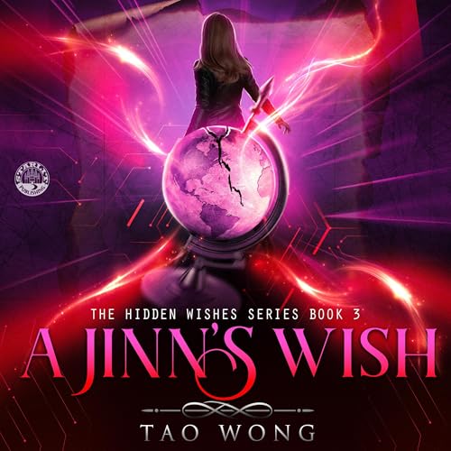 Cover of A Jinn's Wish: A Gamelit Urban Fantasy Novel