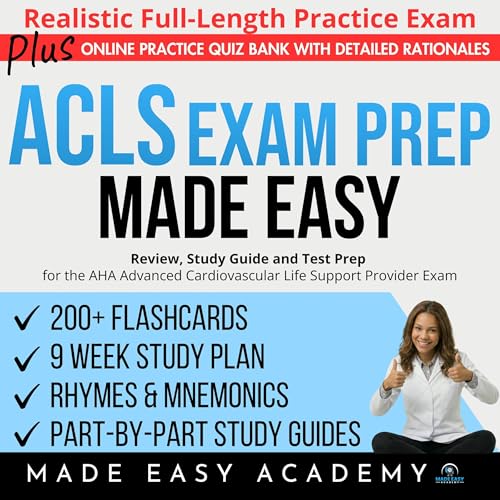Cover of ACLS Exam Prep Made Easy